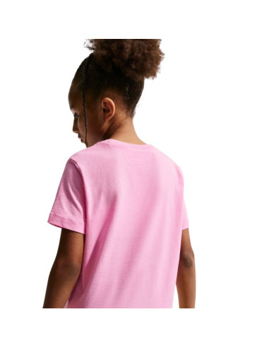 Koszulka dla dzieci nike sportswear różowa fz5177 621