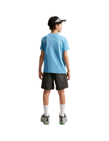 Koszulka dla dzieci nike sportswear jasnoniebieska fz5177 497
