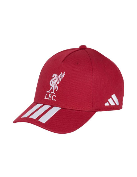 Czapka z daszkiem adidas liverpool fc czerwona kq5141