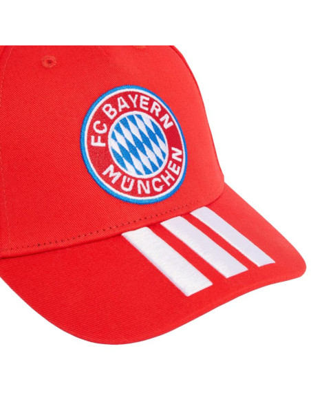 Czapka z daszkiem adidas fc bayern monachium czerwona kt3399