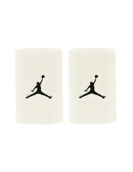 Frotka opaska na nadgarstek air jordan jumpman wristband coconut milk / black - j.000.3601.165.os