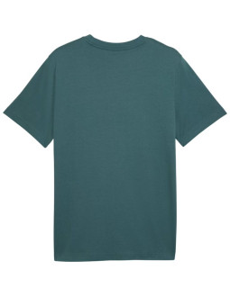 Koszulka męska puma ess 2 color small no. 1 logo tee zielona 684717 90 2