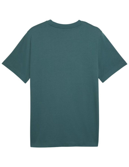 Koszulka męska puma ess 2 color small no. 1 logo tee zielona 684717 90