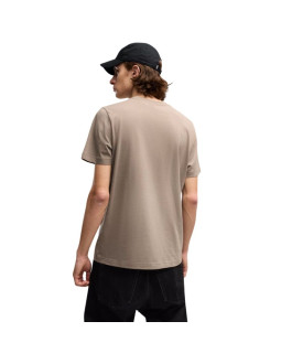 Koszulka męska puma graphics 2 color small no. 1 logo tee beżowa 684717 94 2