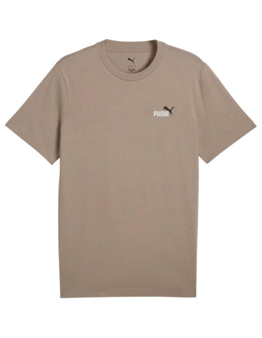Koszulka męska puma graphics 2 color small no. 1 logo tee beżowa 684717 94