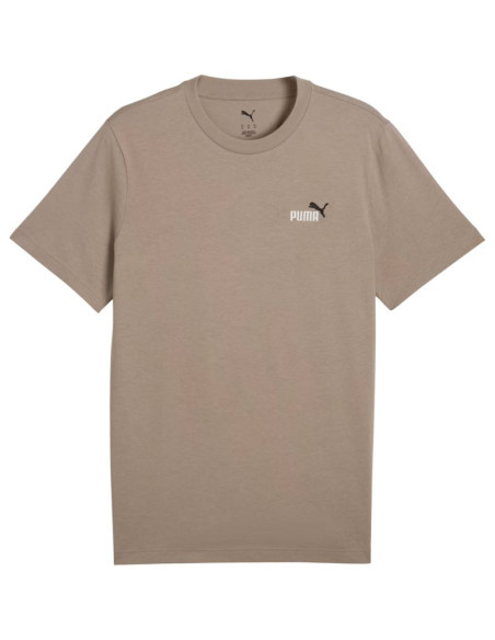 Koszulka męska puma graphics 2 color small no. 1 logo tee beżowa 684717 94