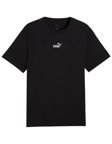 Koszulka męska puma ess small no.1 logo centered tee czarna 692912 01