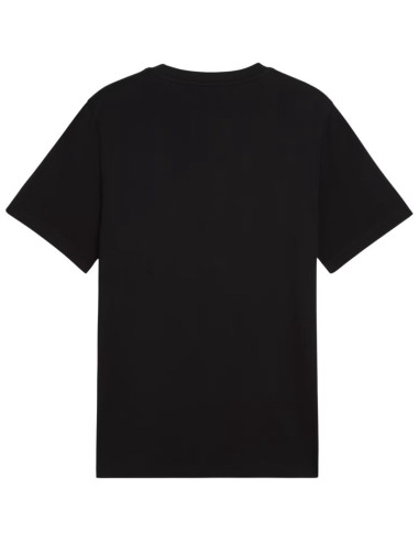Koszulka męska puma ess small no.1 logo centered tee czarna 692912 01