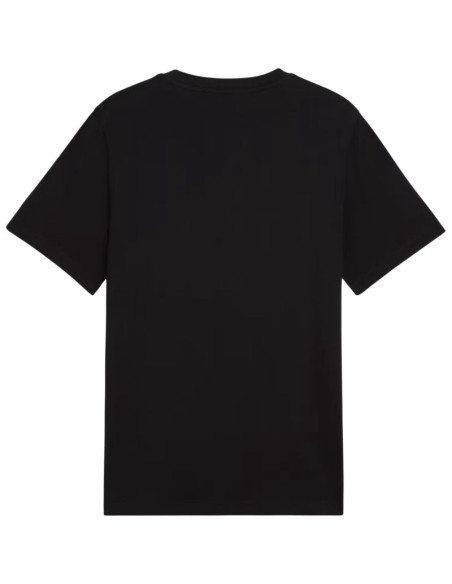 Koszulka męska puma ess small no.1 logo centered tee czarna 692912 01