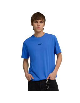 Koszulka męska puma ess small no.1 logo centered tee niebieska 692912 23