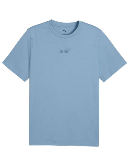 Koszulka męska puma ess small no.1 logo centered tee niebieska 692912 26