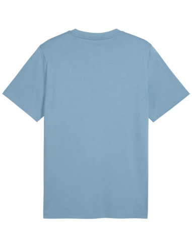 Koszulka męska puma ess small no.1 logo centered tee niebieska 692912 26