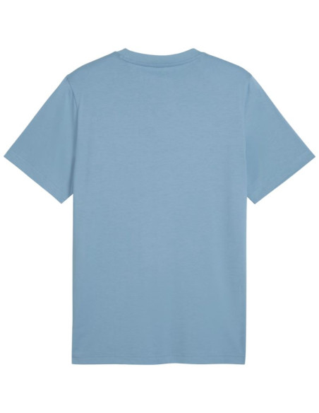 Koszulka męska puma ess small no.1 logo centered tee niebieska 692912 26