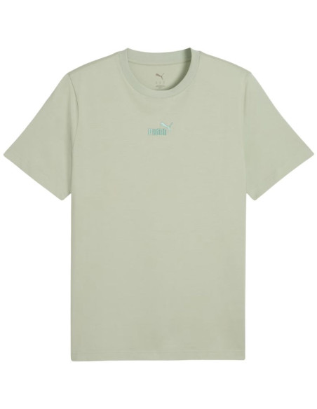 Koszulka męska puma ess small no.1 logo centered tee jasnozielona 692912 28