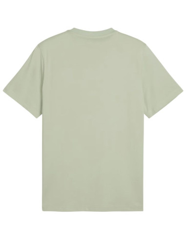 Koszulka męska puma ess small no.1 logo centered tee jasnozielona 692912 28