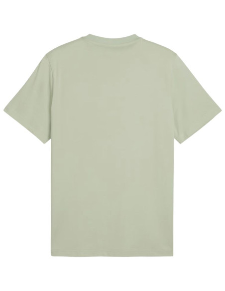 Koszulka męska puma ess small no.1 logo centered tee jasnozielona 692912 28