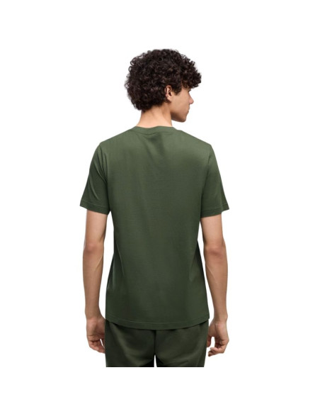 Koszulka męska puma ess small no.1 logo centered tee ciemnozielona 692912 86