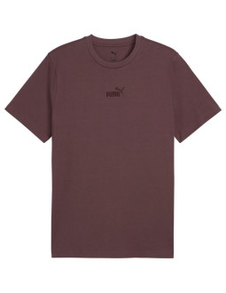 Koszulka męska puma ess small no.1 logo centered tee brązowa 692912 91 2