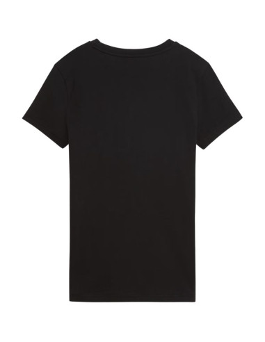 Koszulka damska puma ess centered cat logo tee czarna 692916 01