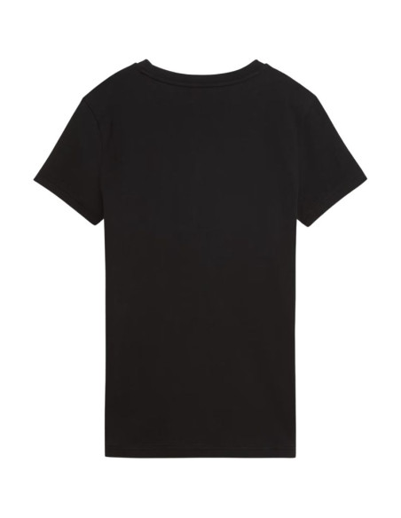 Koszulka damska puma ess centered cat logo tee czarna 692916 01