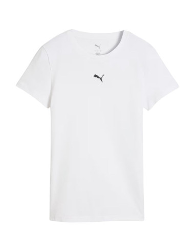 Koszulka damska puma ess centered cat logo tee biała 692916 02