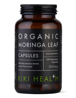 Organic Moringa Leaf - Sproszkowane Liście Moringi (120 Kaps.)