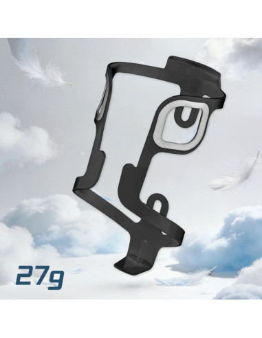 Koszyk na bidon rockbros bbc2504 aluminiowy ultralekki - czarny