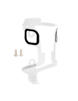 Koszyk na bidon rockbros bbc2504 aluminiowy ultralekki - biały