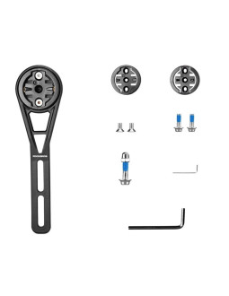 Uchwyt na licznik rowerowy rockbros fk-307s nylon - czarny 2