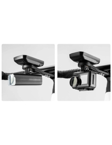 Uchwyt na licznik rowerowy rockbros fk-307s nylon - czarny