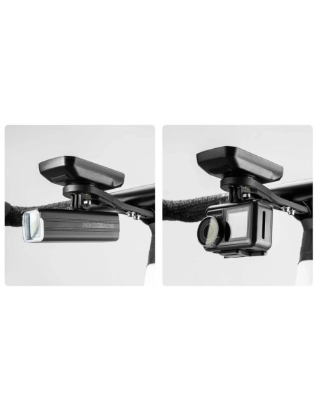 Uchwyt na licznik rowerowy rockbros fk-307s nylon - czarny