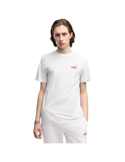 Koszulka męska puma ess small no.1 logo tee(s) jasnoszara 682535 05