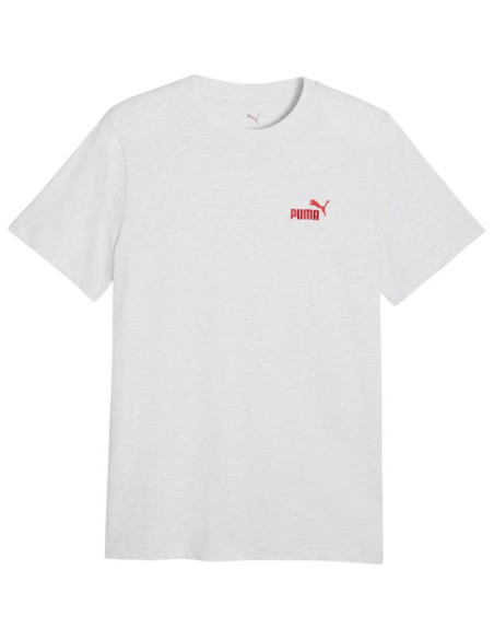 Koszulka męska puma ess small no.1 logo tee(s) jasnoszara 682535 05