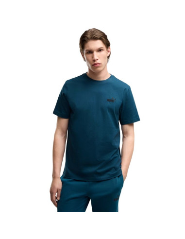 Koszulka męska puma ess small no.1 logo tee(s) turkusowa 682535 36