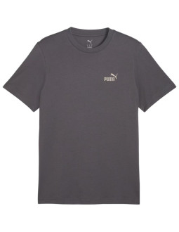 Koszulka męska puma ess small no.1 logo tee(s) szara 682535 77