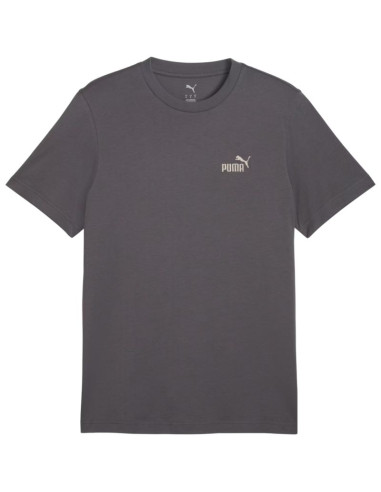 Koszulka męska puma ess small no.1 logo tee(s) szara 682535 77