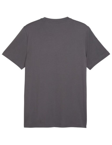 Koszulka męska puma ess small no.1 logo tee(s) szara 682535 77