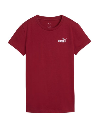 Koszulka damska puma ess small no.1 logo tee(s) brązowa 682373 23