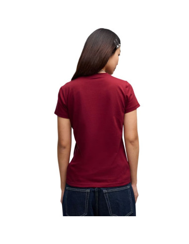 Koszulka damska puma ess small no.1 logo tee(s) brązowa 682373 23