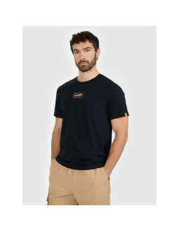 T-shirt regular z nadrukiem męski 4f 4fraw25ttshm3377-20s