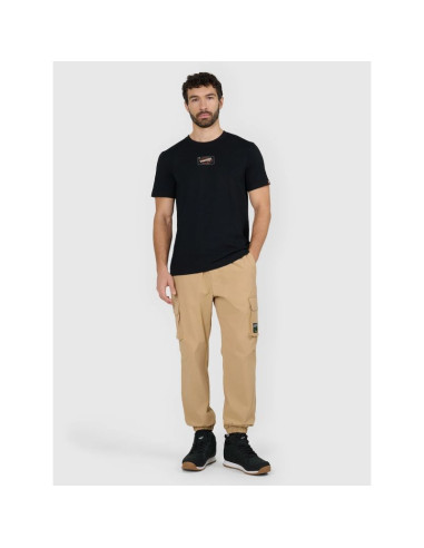 T-shirt regular z nadrukiem męski 4f 4fraw25ttshm3377-20s