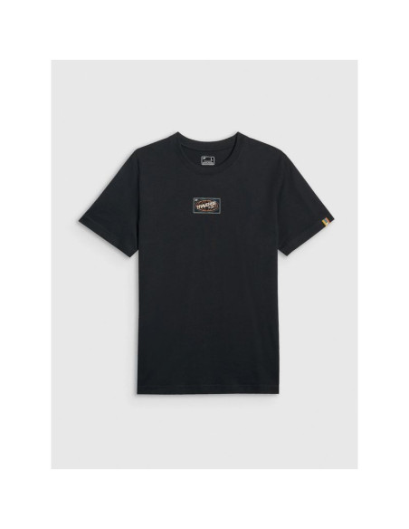 T-shirt regular z nadrukiem męski 4f 4fraw25ttshm3377-20s