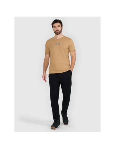 T-shirt regular z nadrukiem męski 4f 4fraw25ttshm3377-83s