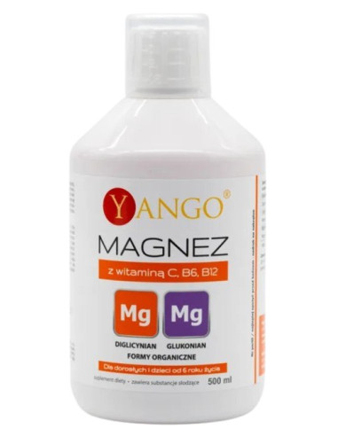 Magnez Z Witaminą C, B6, B12 (500 Ml)
