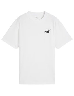 Koszulka dla dzieci puma ess small no.1 logo relaxed tee biała 684920 02