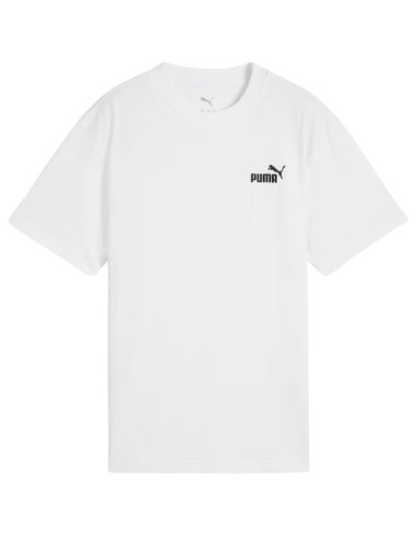 Koszulka dla dzieci puma ess small no.1 logo relaxed tee biała 684920 02