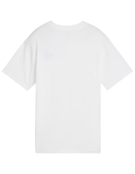 Koszulka dla dzieci puma ess small no.1 logo relaxed tee biała 684920 02