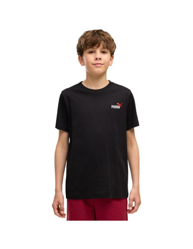 Koszulka dla dzieci puma ess 2 color small no.1 logo tee czarna 685779 71