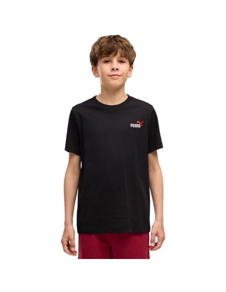 Koszulka dla dzieci puma ess 2 color small no.1 logo tee czarna 685779 71