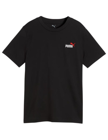 Koszulka dla dzieci puma ess 2 color small no.1 logo tee czarna 685779 71